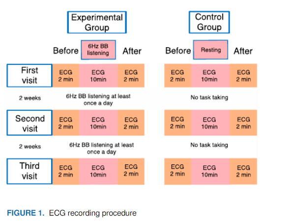 Experimental procedures: Performance procedures and duration