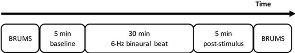 Experimental procedures: Performance procedures and duration