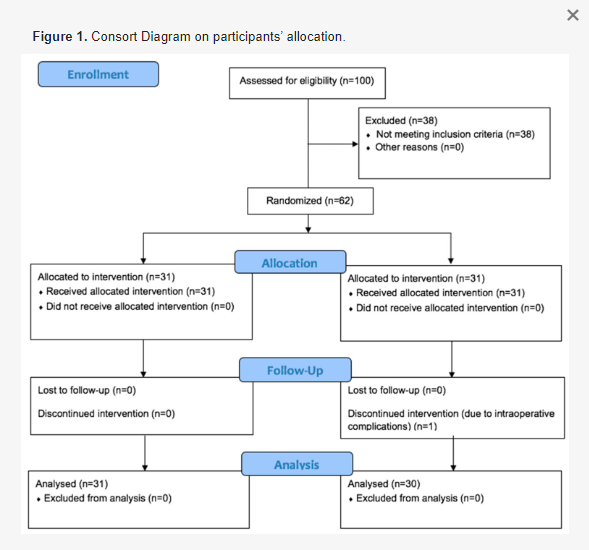 Experimental procedures: Performance procedures and duration